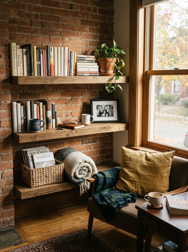 Floating Shelf Storage Solution