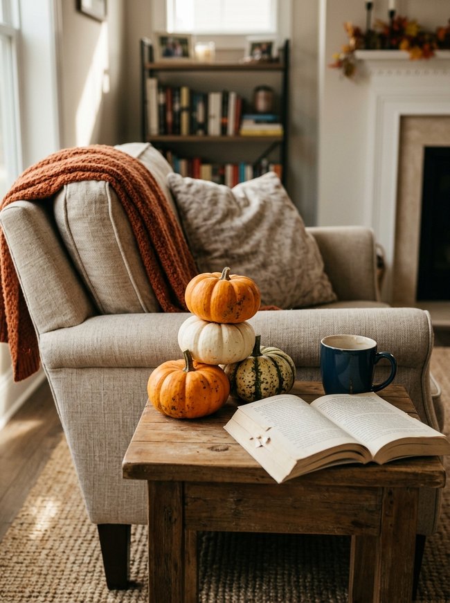 Miniature Pumpkin Stack