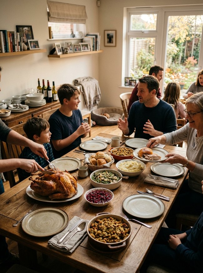 Cranberry Twig Corner Feast