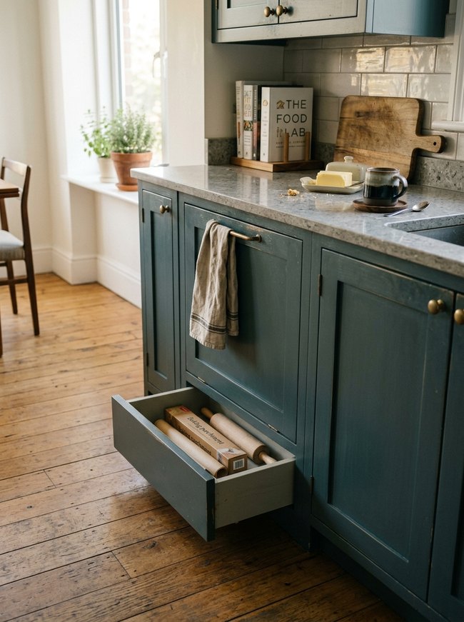 Kickboard Kitchen Drawer