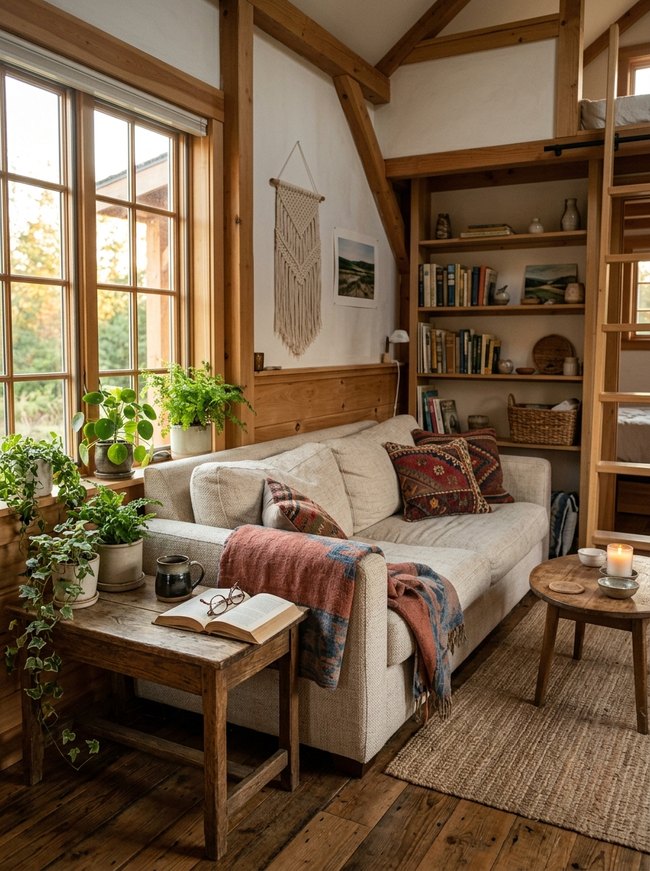 Warm Earth Tone Living