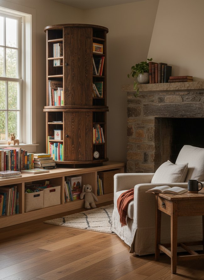Vertical Book Stack System