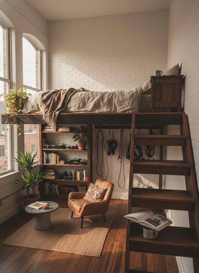 Lofted Sleeping Nook