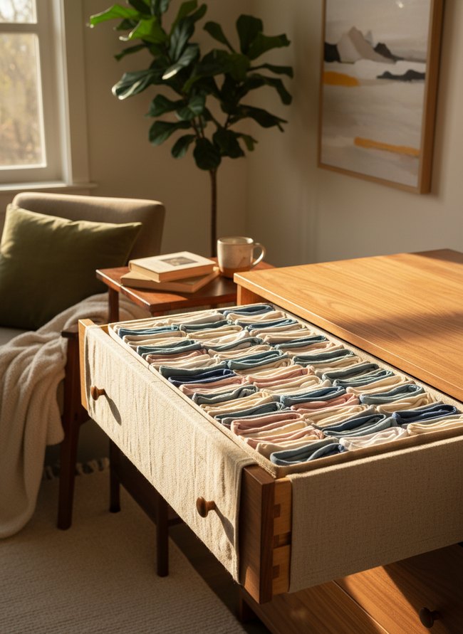 Underwear Drawer Accordion