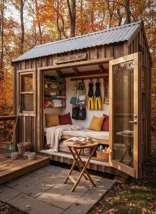 Foldaway Patio Furniture Nook