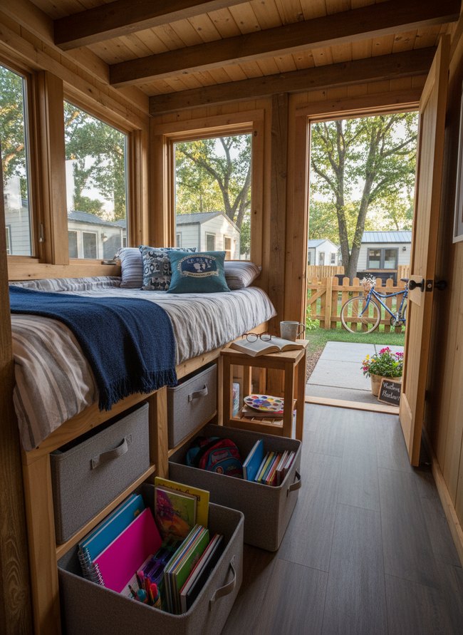 Under-Bed Storage Cubbies