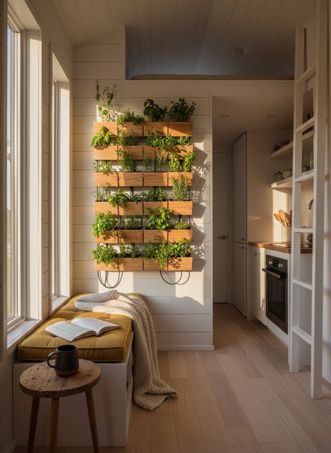 Vertical Garden Herb Wall