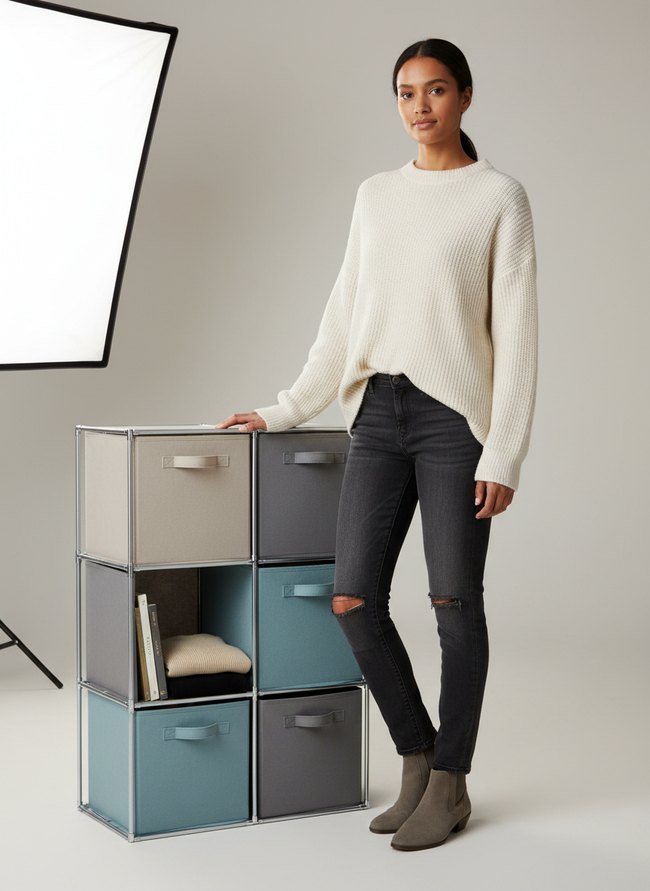 Modular Cube Storage Organizer