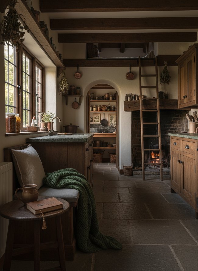 Shadowed Farmhouse Compact Layout