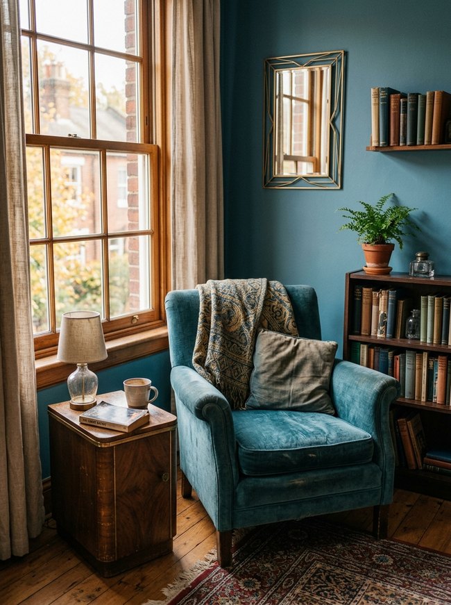 Art Deco Reading Corner