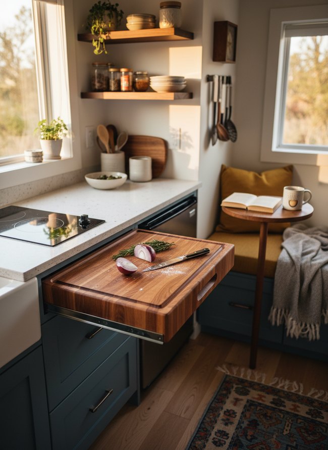 Pull-Out Drawer Prep Board