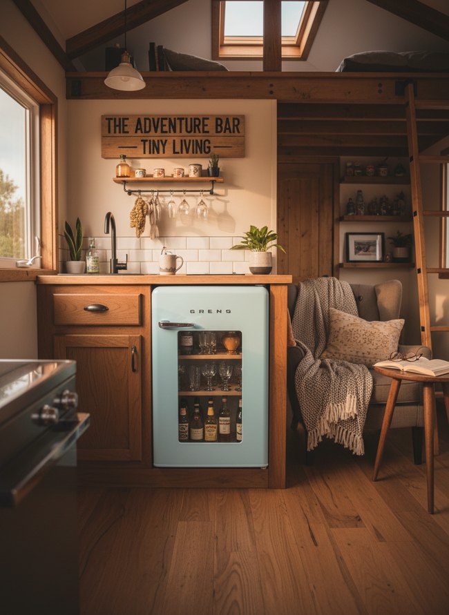 Retro Mini Bar