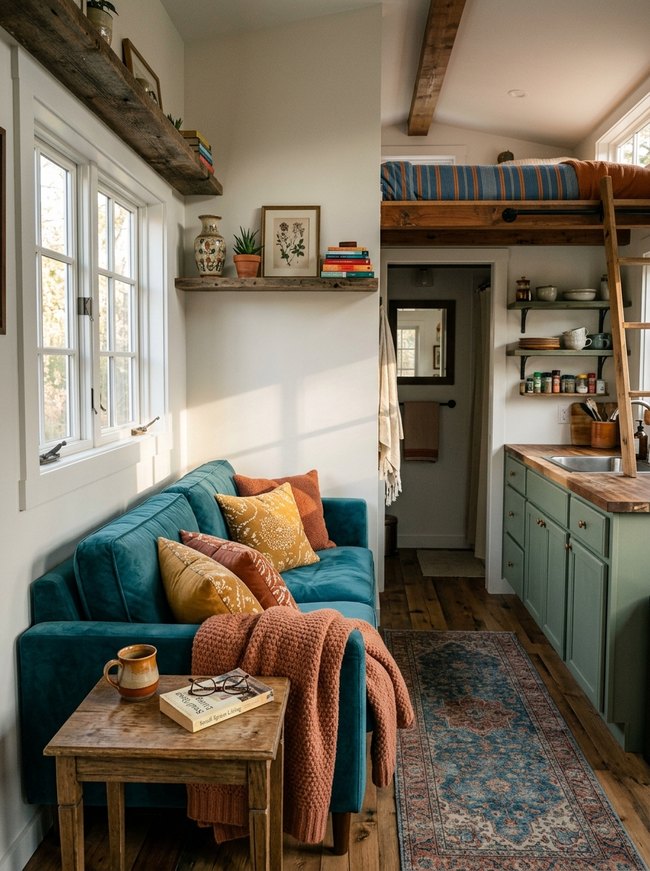 Vibrant Eclectic Tiny Dwelling