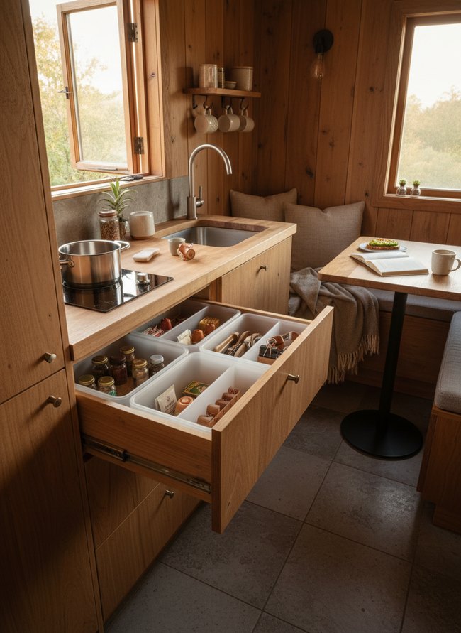 Modular Drawer Organizer Bins