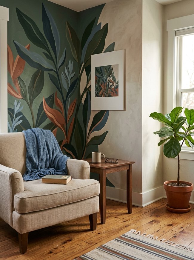 Corner Accent Wall Mural