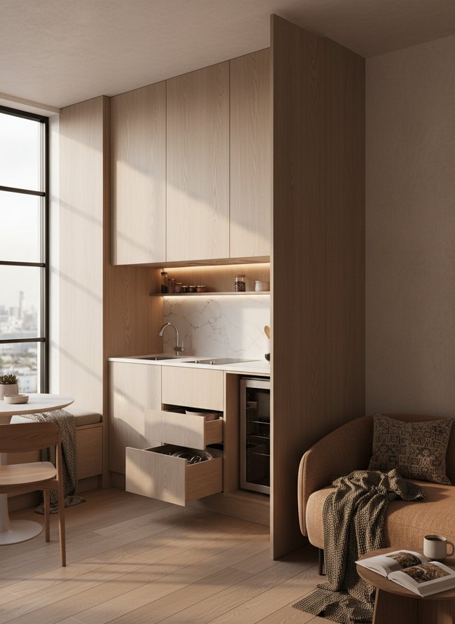 Hidden Smart Cabinetry System