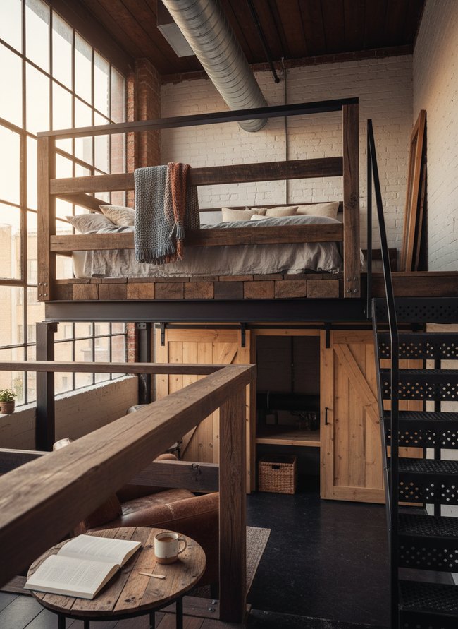 Industrial Railing Sleep Zone