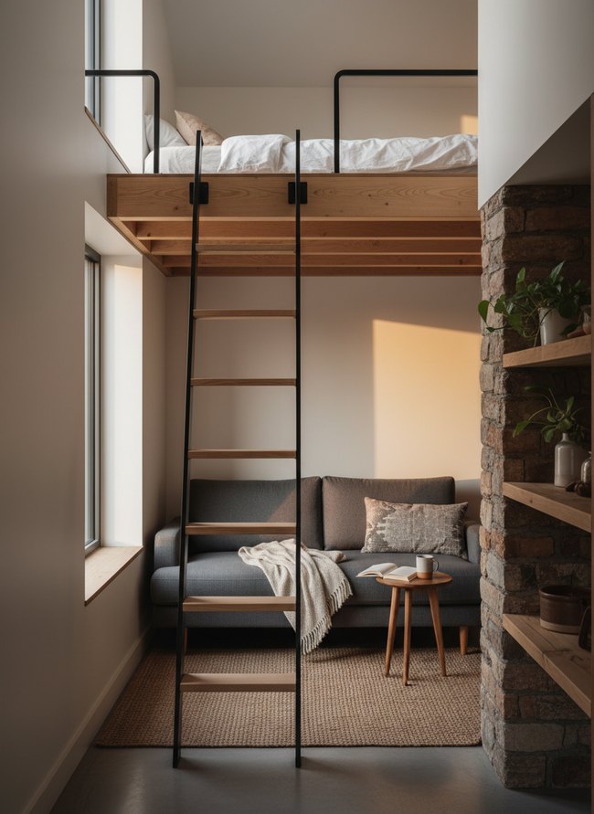 Fixed Modern Ladder