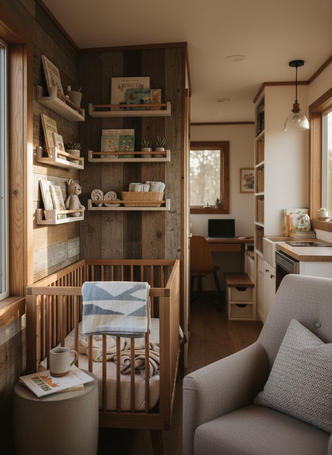 Vertical Wall Shelf Nursery