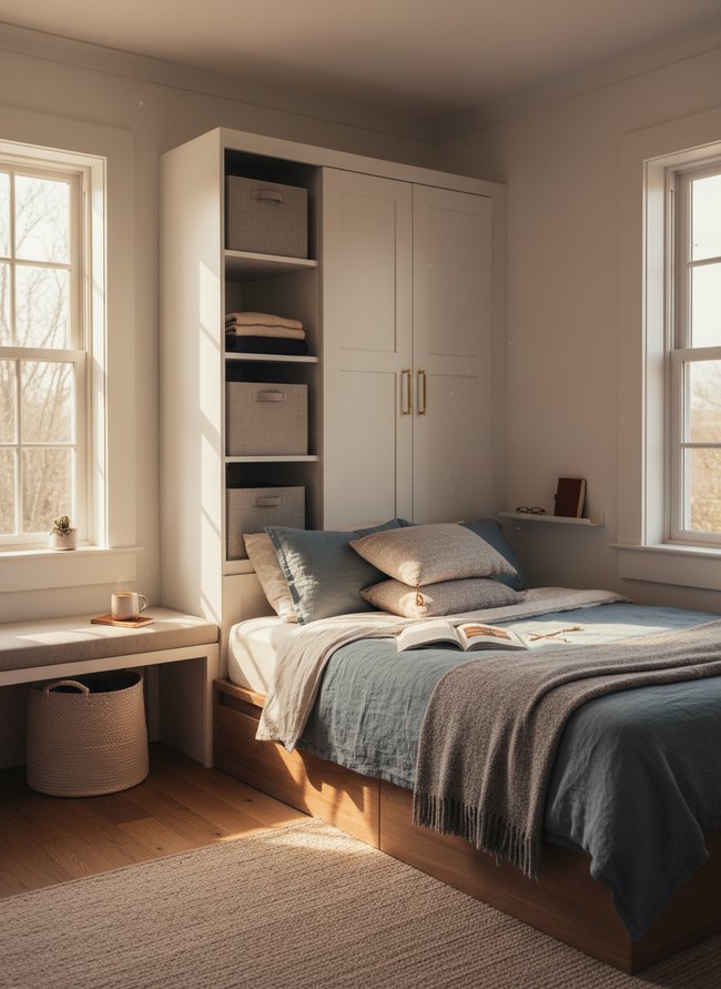 Corner Built-In Wardrobe