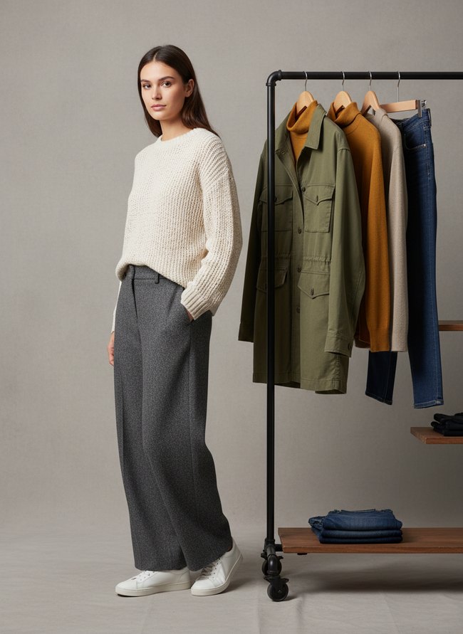Open Concept Garment Rack