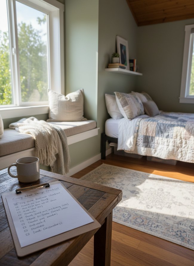 Cozy Nook Design Checklist