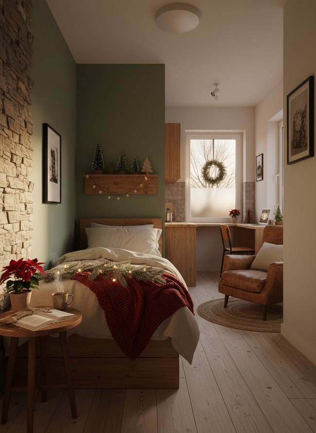 Subtle Garland Bedside Charm
