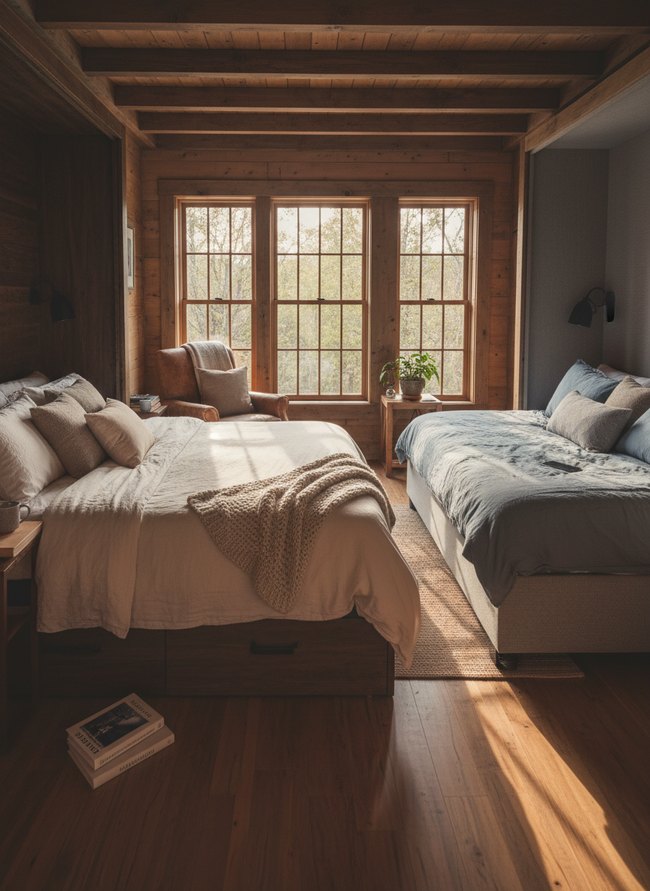 Queen Murphy Bed Integration