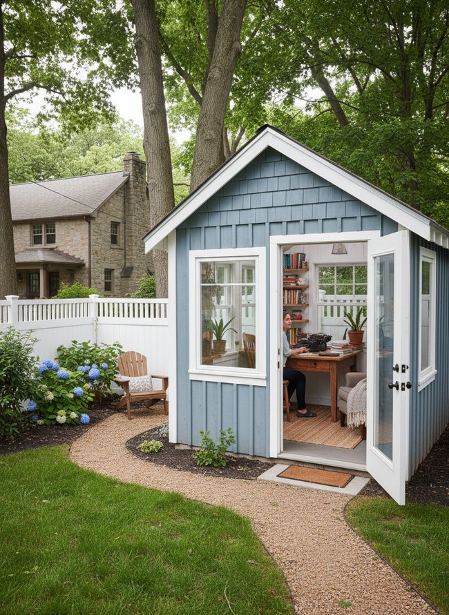 Coastal Charm Writer's Nook