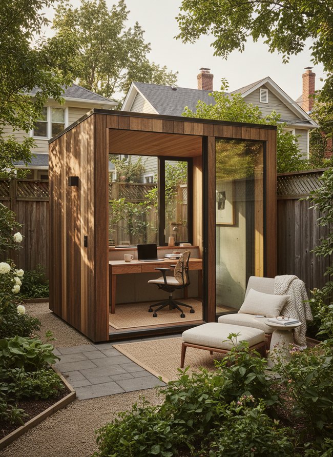 Compact Urban Studio Pod