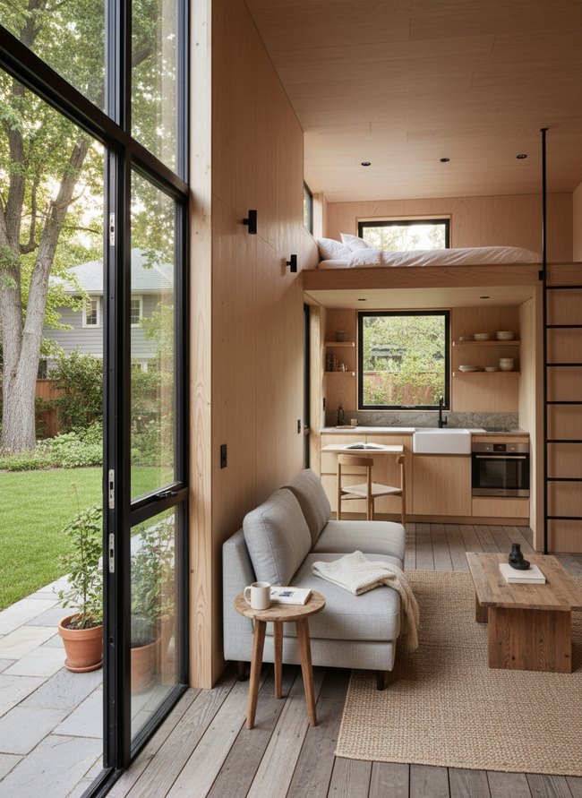Minimalist Prefab Studio Unit