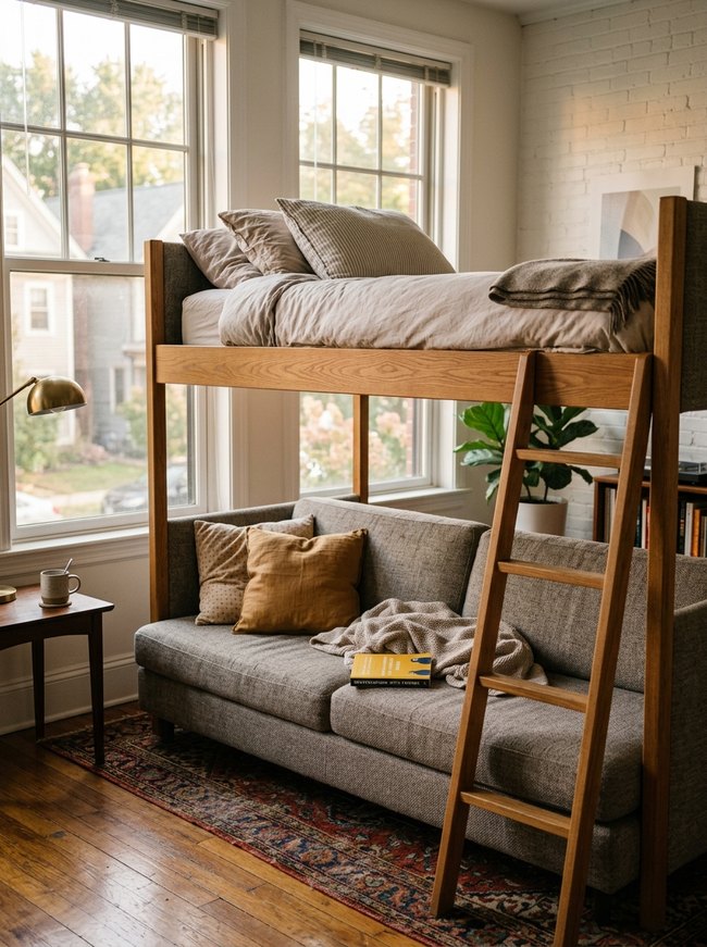 Convertible Sofa Bunk Bed