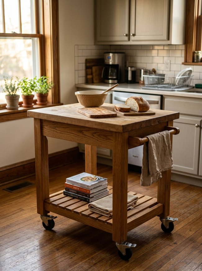 Rolling Kitchen Island