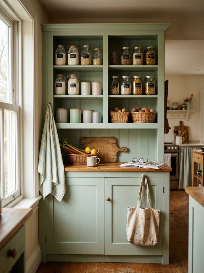 Pastel Pantry Storage Solution
