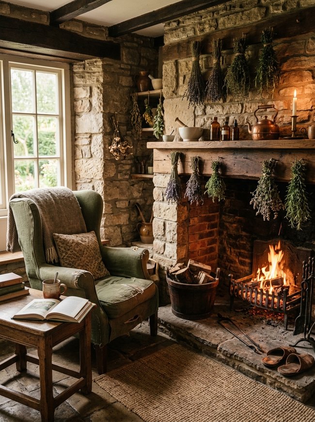 Herbal Hearth Alcove