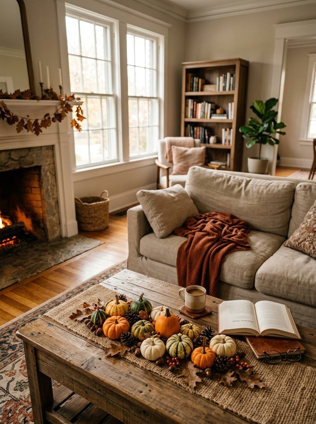 Miniature Pumpkin Patch Spread