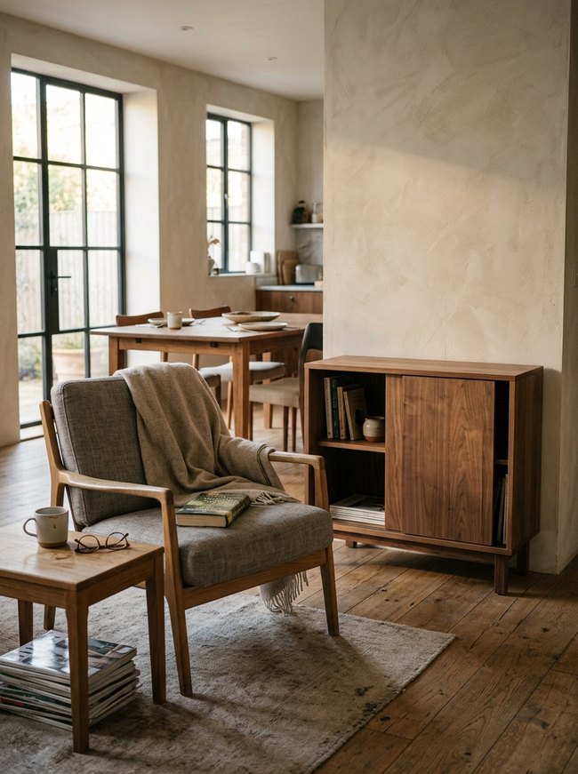 Compact Sliding Door Storage