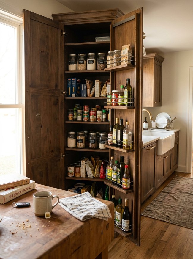 Swing-Out Pantry Unit