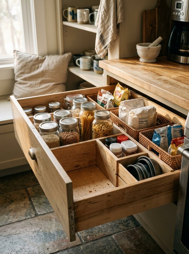 Built-In Drawer Divider System