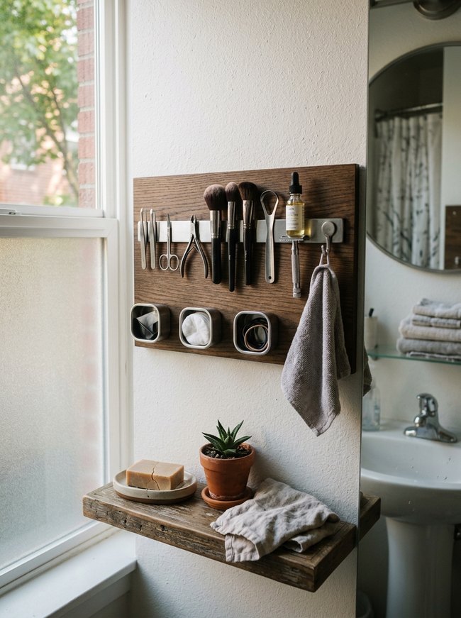 Magnetic Strip Organizer Panel