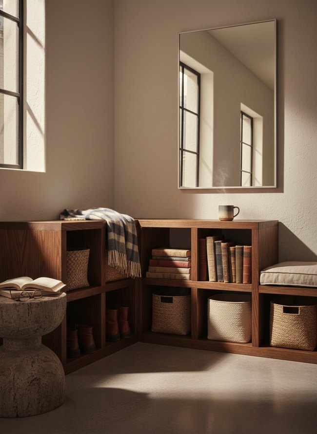 Corner Cube Storage Unit