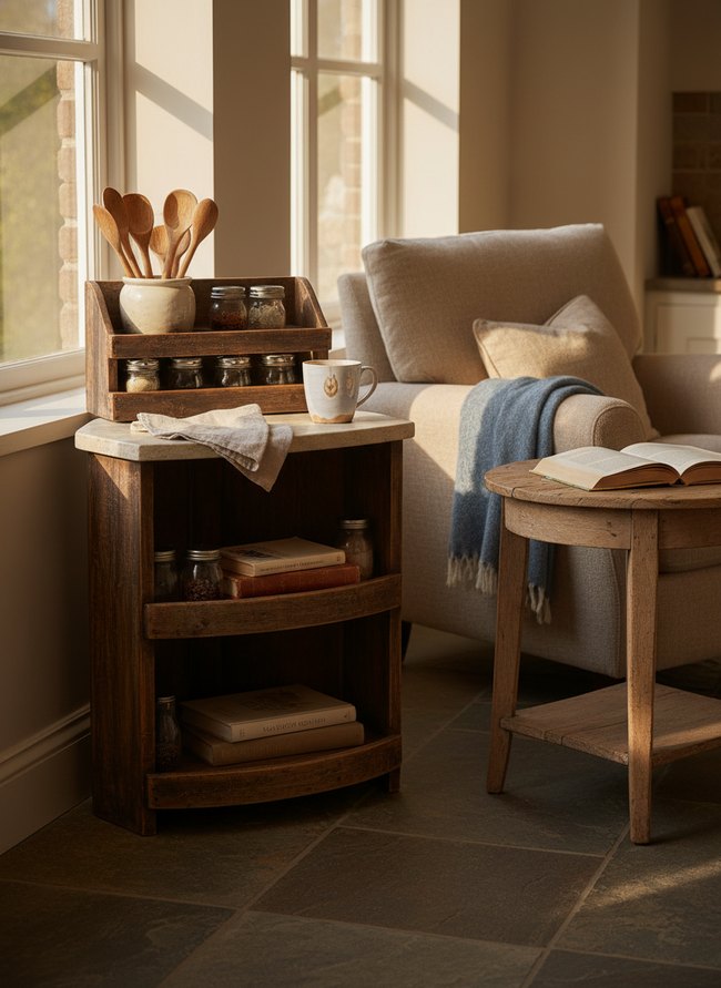 Tiered Countertop Corner Caddy