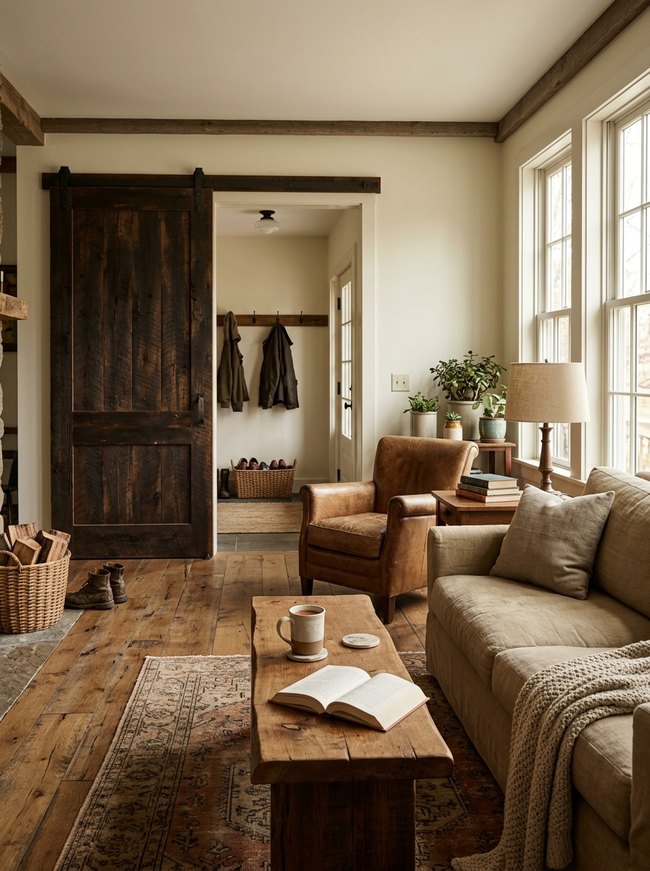 Sliding Barn Door Entry