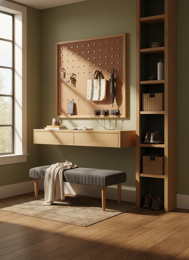 Smart Entryway Gear Sort