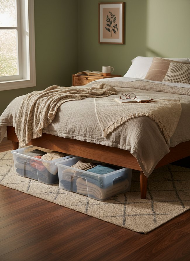 Stackable Underbed Bins