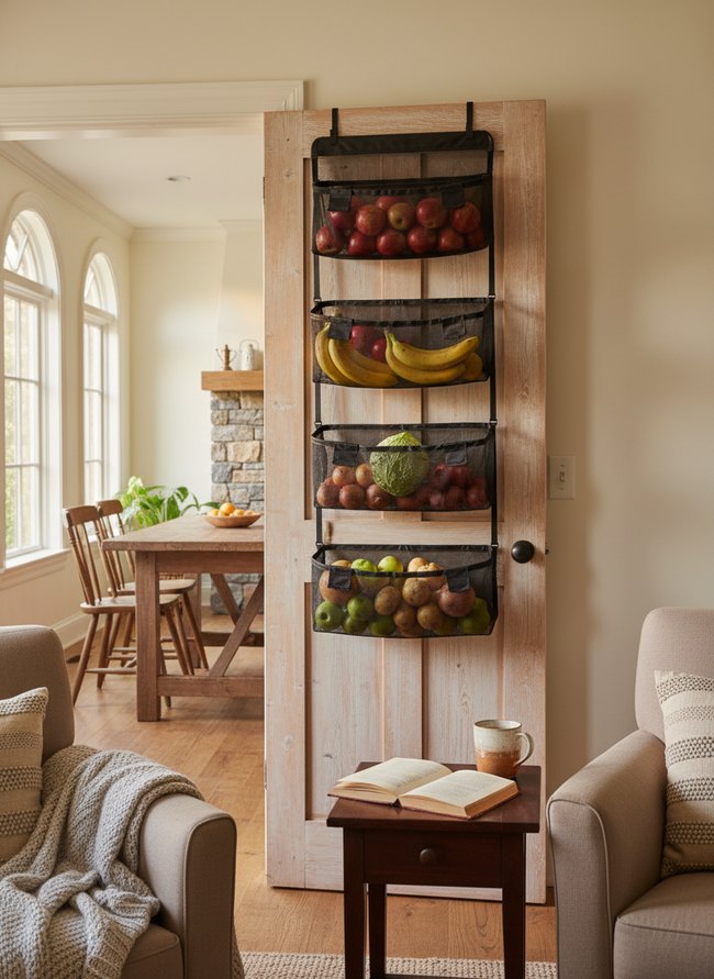Mesh Produce Pantry Door