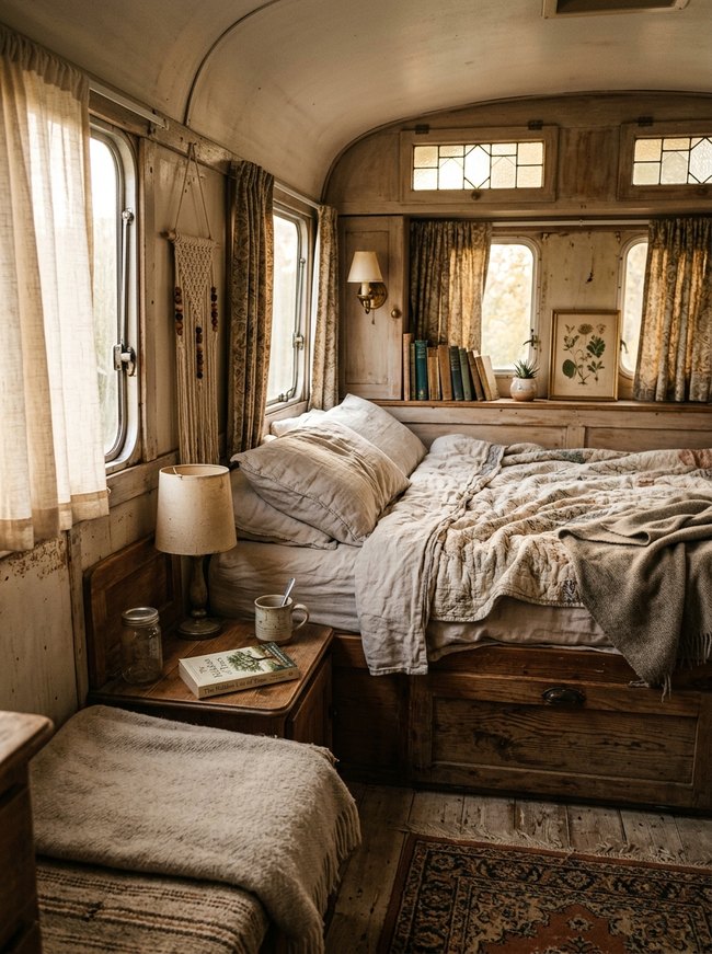 Bohemian Caravan Bedroom