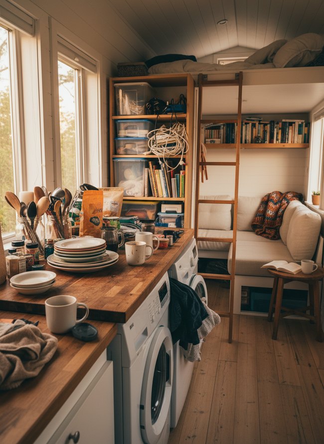 Cluttered Countertop Surfaces