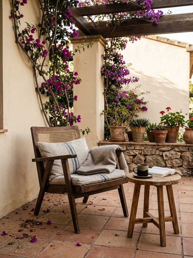 Bougainvillea Patio Corner