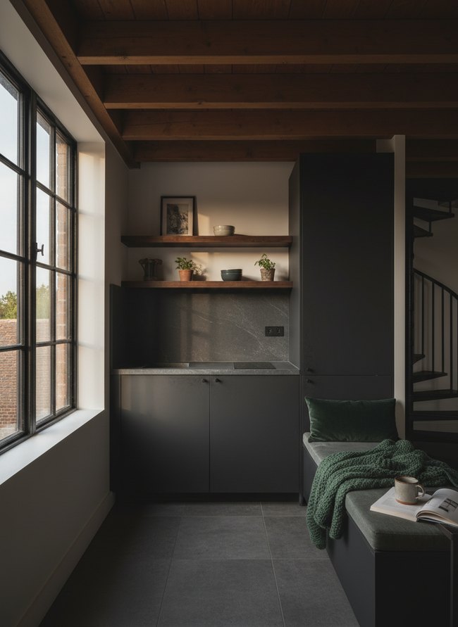 Slate Loft Kitchenette